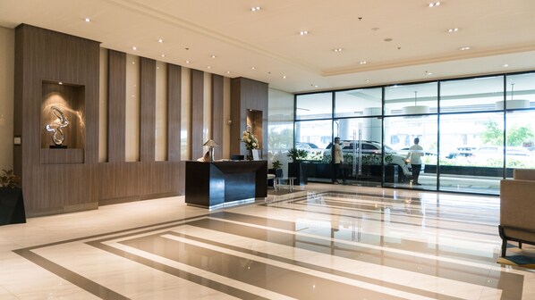 Lobby sitting area