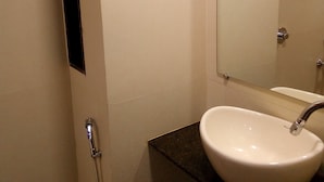 Basic Room, 1 Queen Bed, Smoking | Bathroom - HOTEL R B RESIDENCY (Surat)
