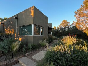 Property grounds - Contemporary Adobe centrally located in walking distance to everything  (Santa Fe)