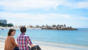 Beach nearby, white sand