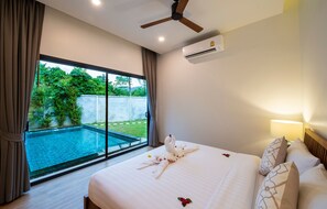 2 Bedrooms Private Pool Villa  | Ausblick vom Zimmer