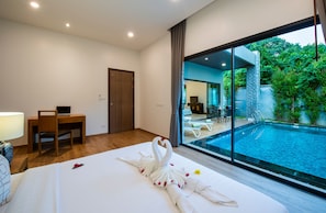 2 Bedrooms Private Pool Villa  | Udsigt fra værelset