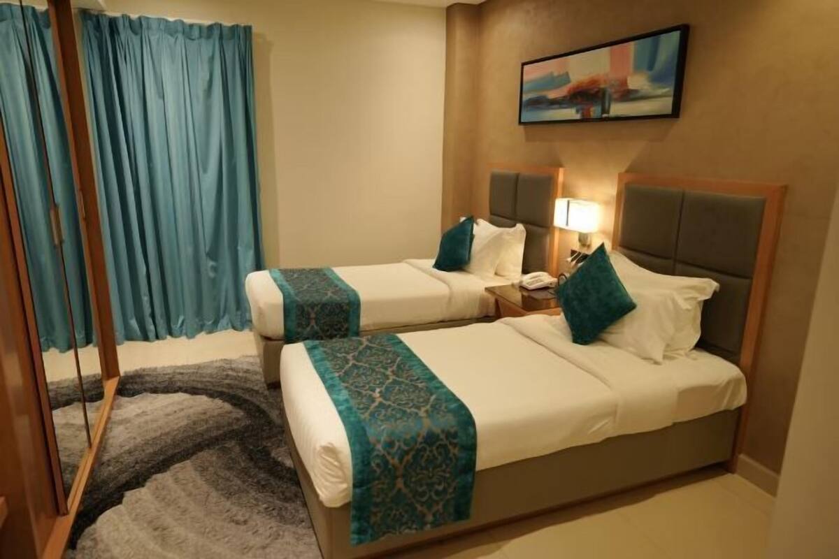 1 dormitori, llençols de cotó egipci i roba de llit hipoal·lergògena