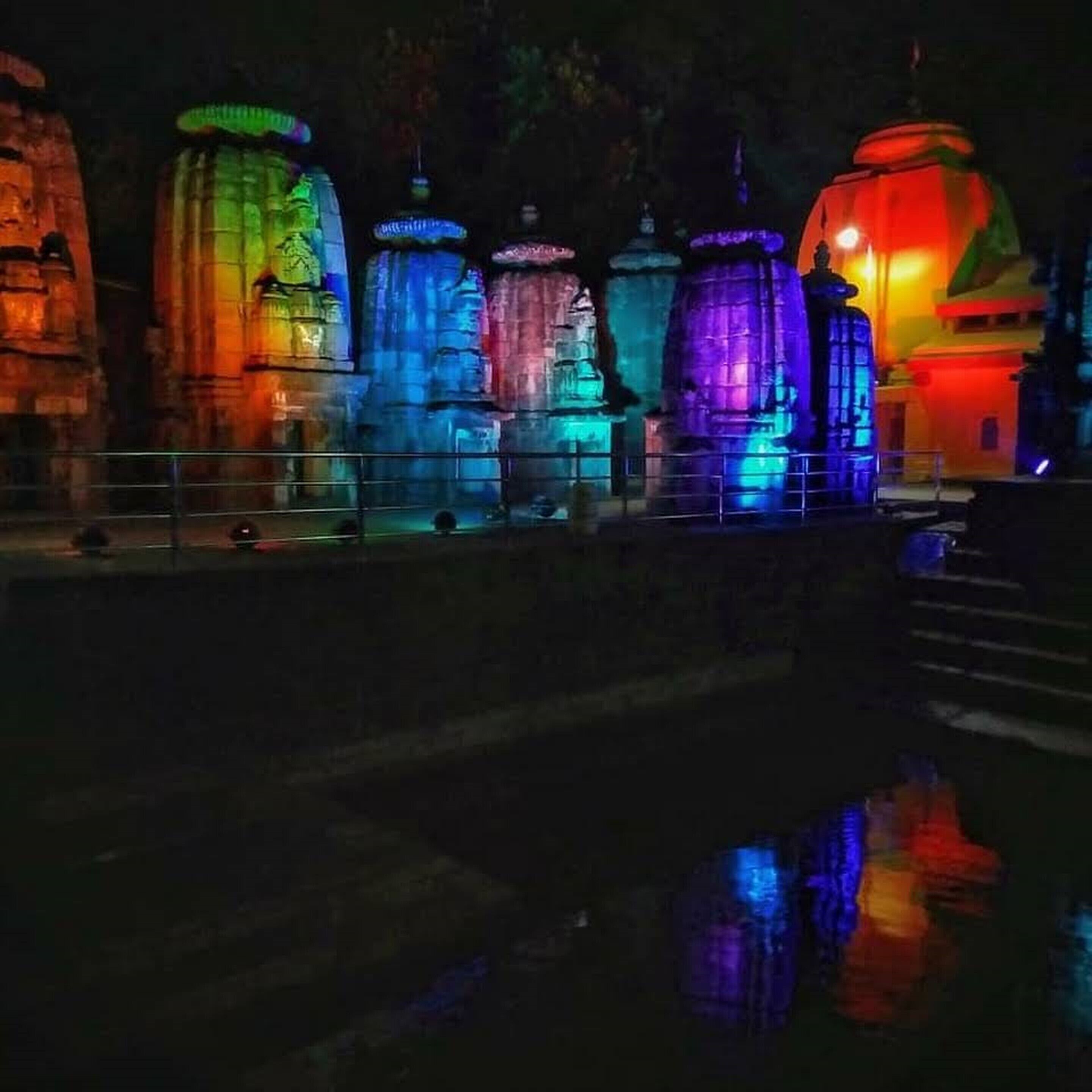 front of property – evening/night