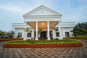 Área externa para banquete