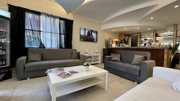 Sala de estar en el lobby