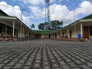Fachada de la propiedad