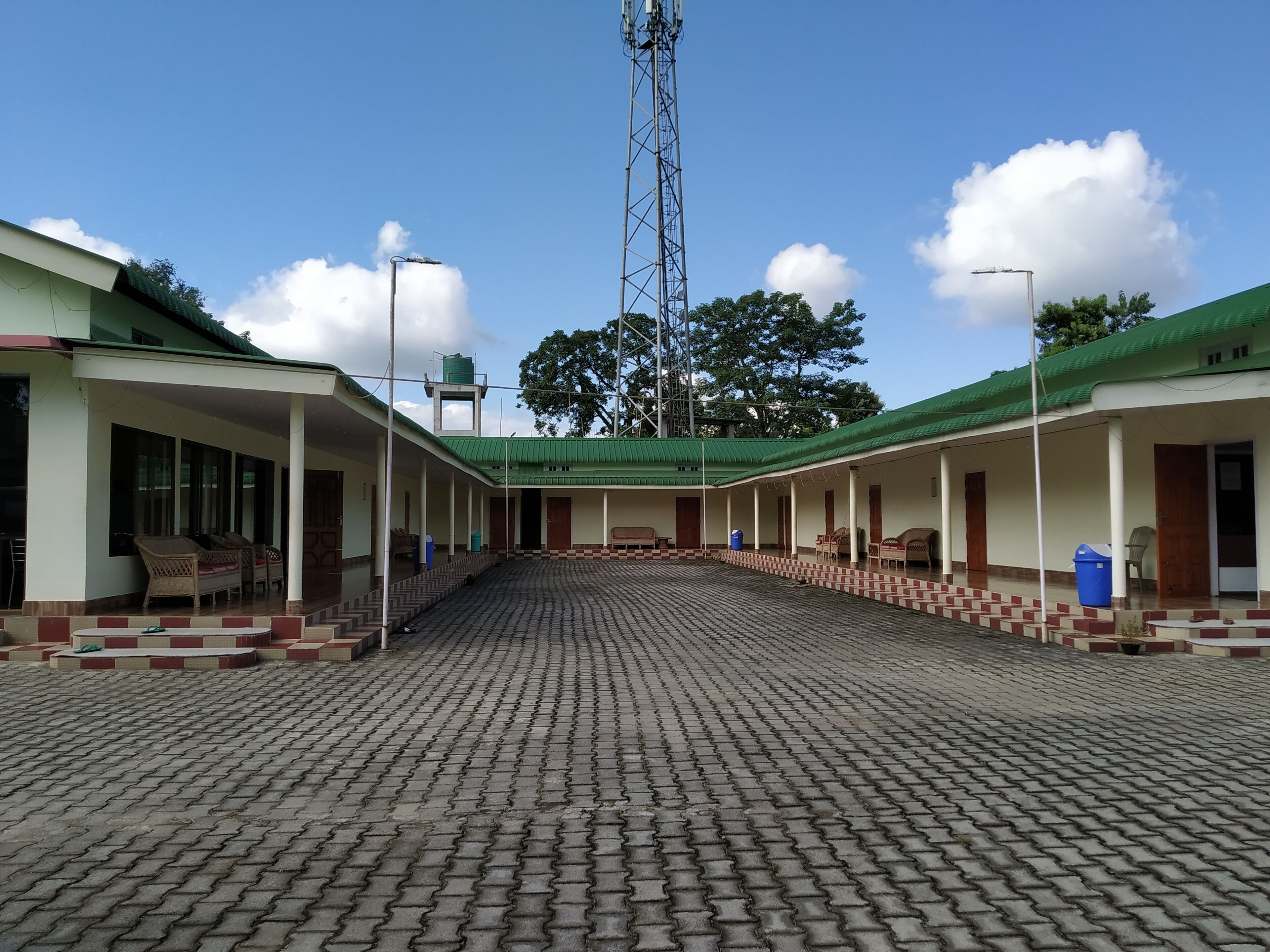 Façade de l’hébergement