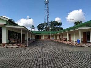 Façade de l’hébergement