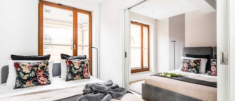 Individually decorated, blackout curtains, soundproofing