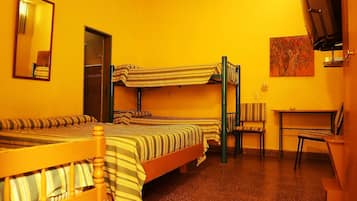 Free WiFi, bed sheets