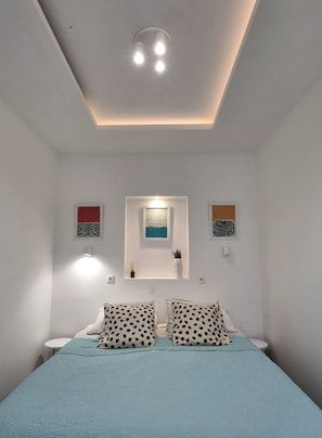 Deluxe Studio Suite, Non Smoking, Garden View | Cadar Frette Itali, peralatan tempat tidur premium, gebar bulu kapas
