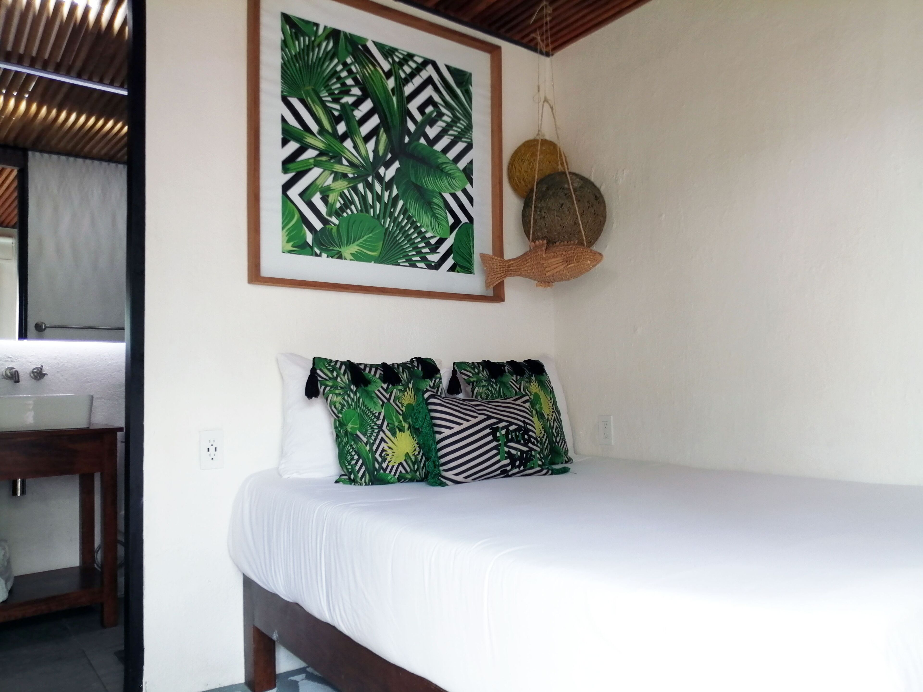 Egyptian cotton sheets, down comforters, memory foam beds