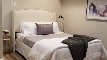 1 bedroom, iron/ironing board, travel crib, free WiFi