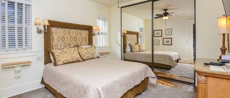 2 bedrooms, iron/ironing board, travel cot, free WiFi