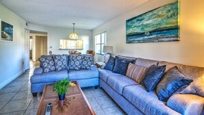 Family Condo, Lake View | Living area - 4425 Shorewalk Water Front Ground Floor (Bradenton)