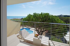 Deluxe Suite, Sea View, Tower | View from room - Jesolopalace Hotel & Aparthotel (Jesolo)