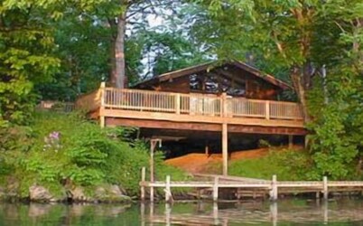 Rustic Riverfront Getaway Directly On The River!!  You can't get any closer!