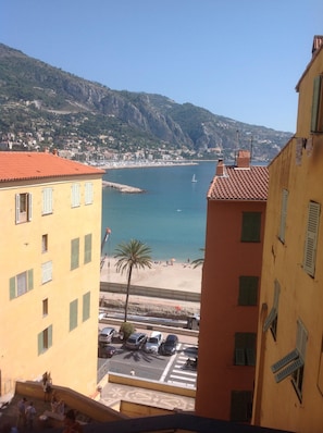 Vue sur la plage/l’océan