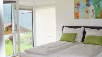 2 Schlafzimmer, Reisekinderbett, WLAN, Bettwäsche