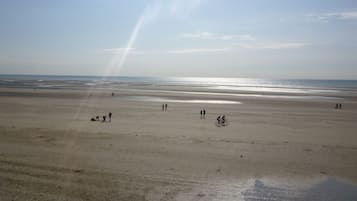 Vlak bij het strand