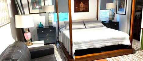 1 chambre, fer et planche à repasser, Wi-Fi gratuit, draps fournis