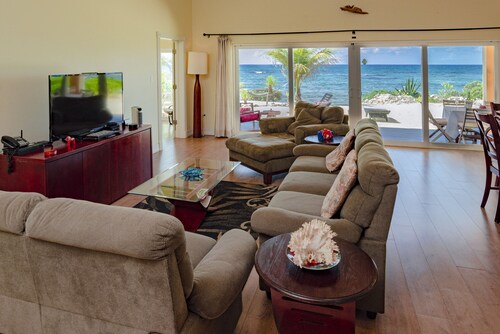 Luxueuse tranquillité sur une plage privée dans un environnement marin protégé 