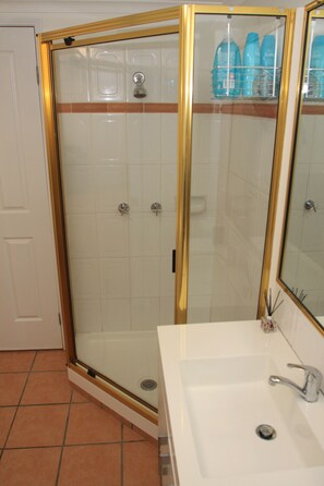 Apartment, 1 Bedroom, Park View | Bathroom shower