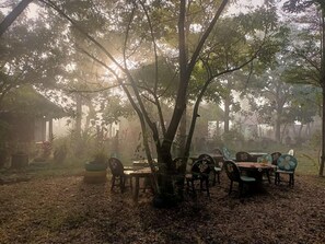 Cabane, 1 grand lit | Vue de la chambre