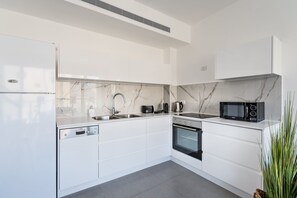 Apartment, Multiple Beds, Non Smoking, City View | Private kitchen - New Building in TLV Perfect location (Tel Aviv)