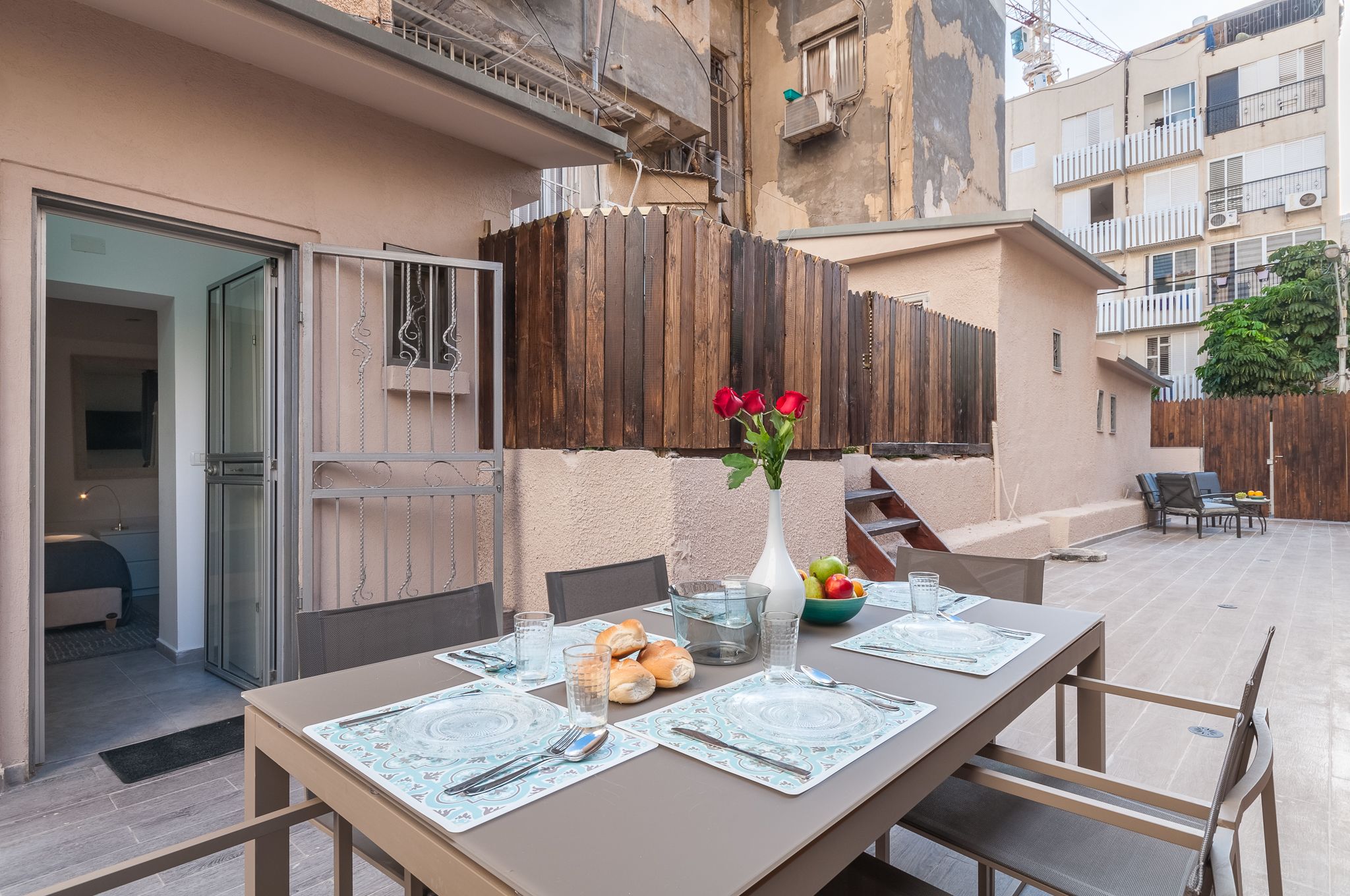 Leilighet – exclusive, 2 soverom, byutsikt | Terrasse/patio