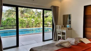 4 bedrooms, Egyptian cotton sheets, premium bedding, Select Comfort beds