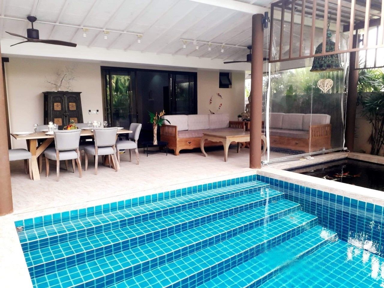 Khuôn viên nơi lưu trú