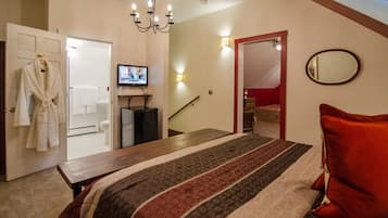 1 bedroom, bed sheets