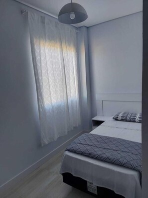 2 habitaciones, wifi gratis y ropa de cama 
