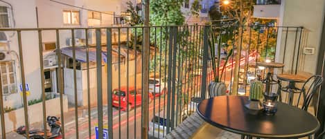 Luxury-Apartment, barrierefrei, Nichtraucher | Blick vom Balkon