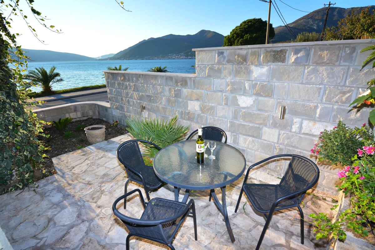 Appartement Confort, vue mer | Terrasse/Patio