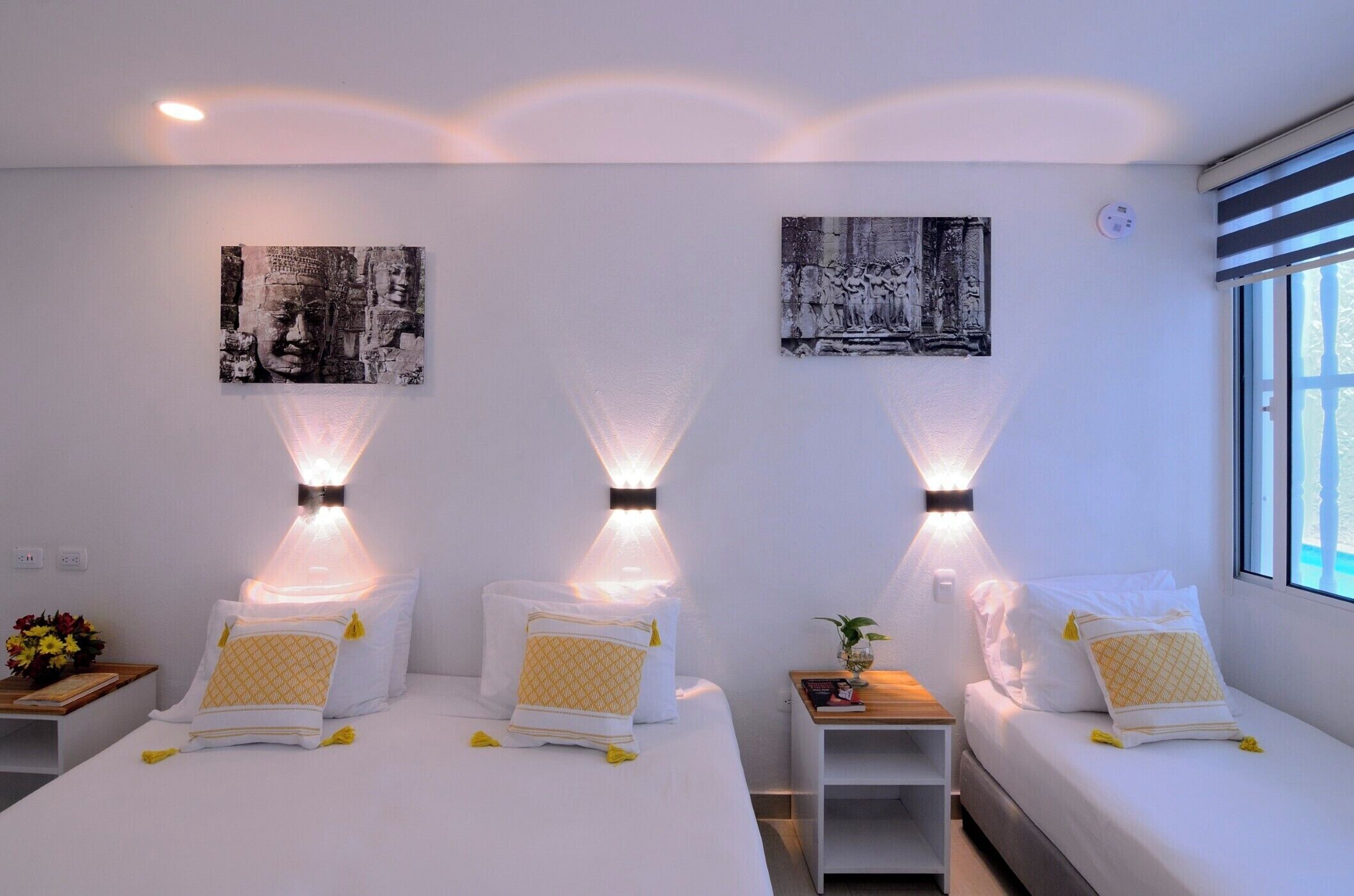 标准三人房 | 迷你吧、客房内保险箱、隔音、免费 WiFi