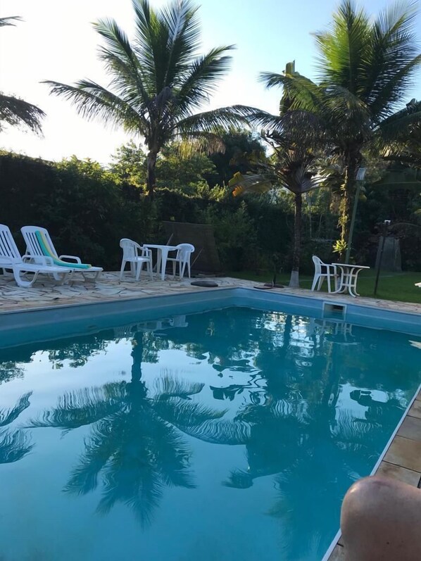 Pool - House with 3 Suites and Air, ample parking (São Sebastião)
