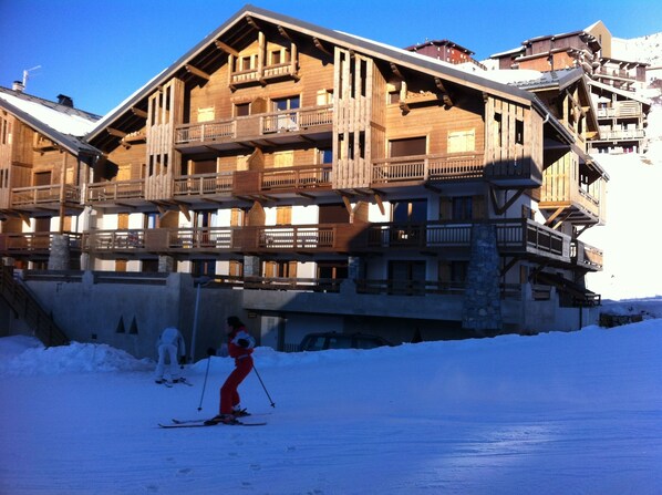 Exterior - Beautiful, comfortable apartment at the foot of the slopes in a chalet-style residence (Les Deux-Alpes)