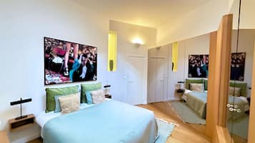 4 habitaciones y caja de seguridad en la habitación