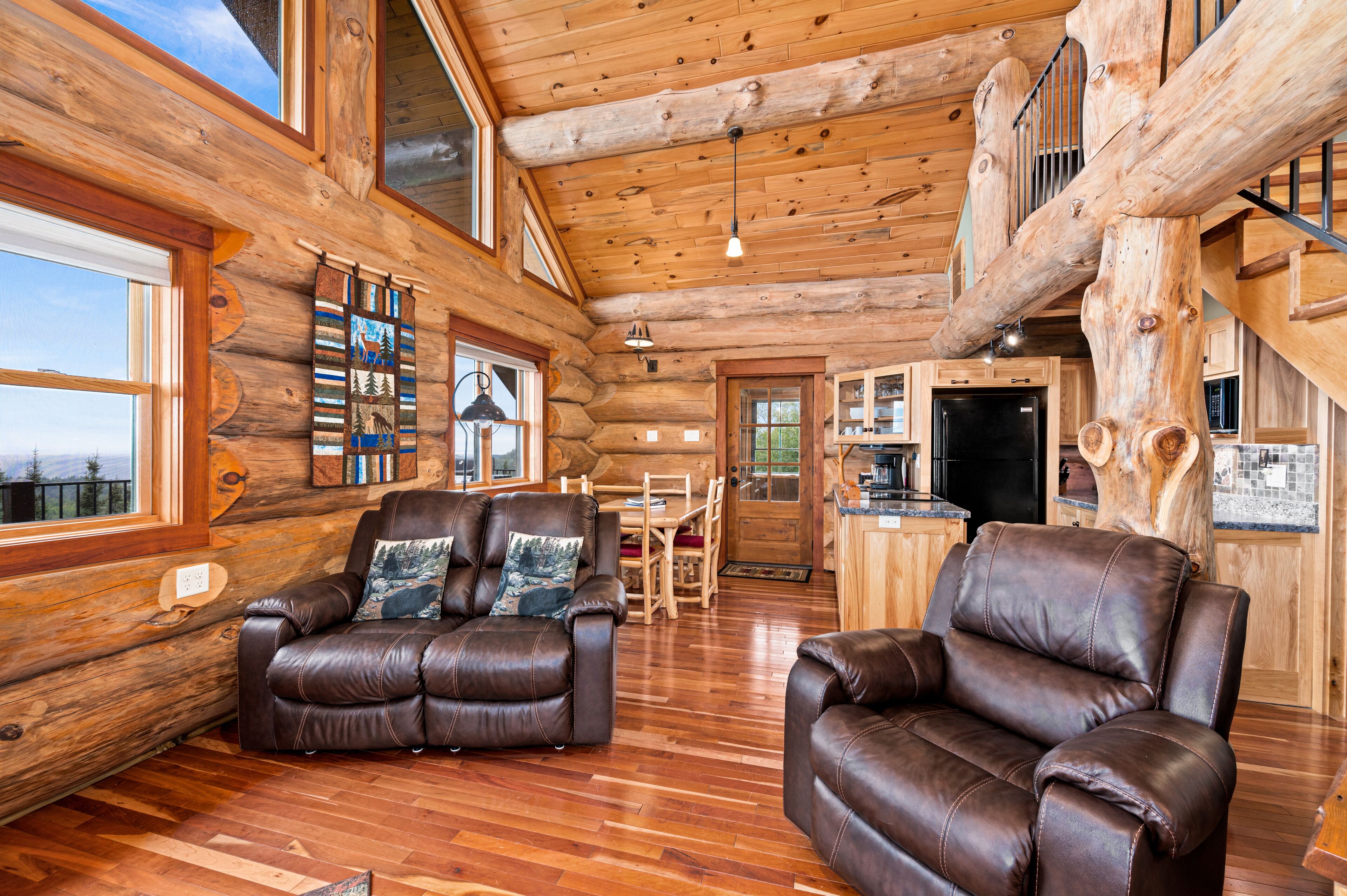 Smart TV, chimenea, reproductor de DVD y libros 