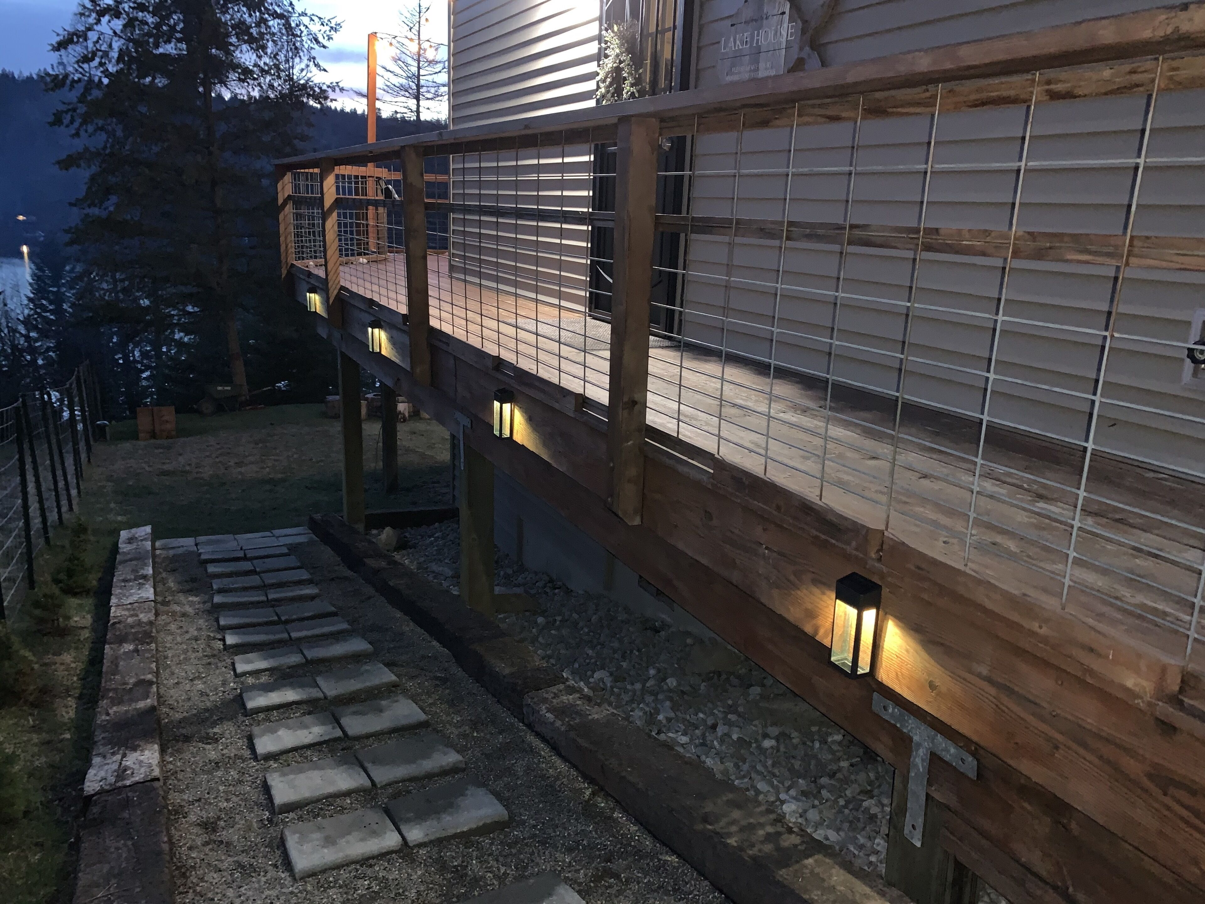 Enceinte de l’hébergement