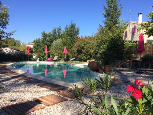 Chalet not overlooked in a quiet location with private space. Gites in unison