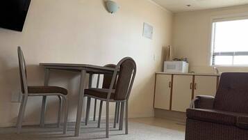 Individually decorated, individually furnished, iron/ironing board