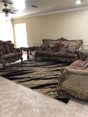 Lobby sitting area