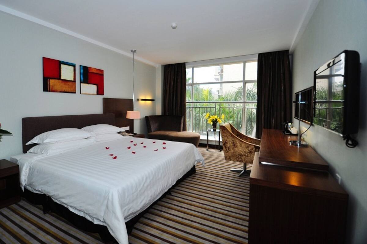 Deluxe Double Room | Minibar, in-room safe, desk, laptop workspace