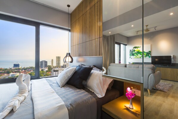 Suite Studio Majestueuse, vue mer