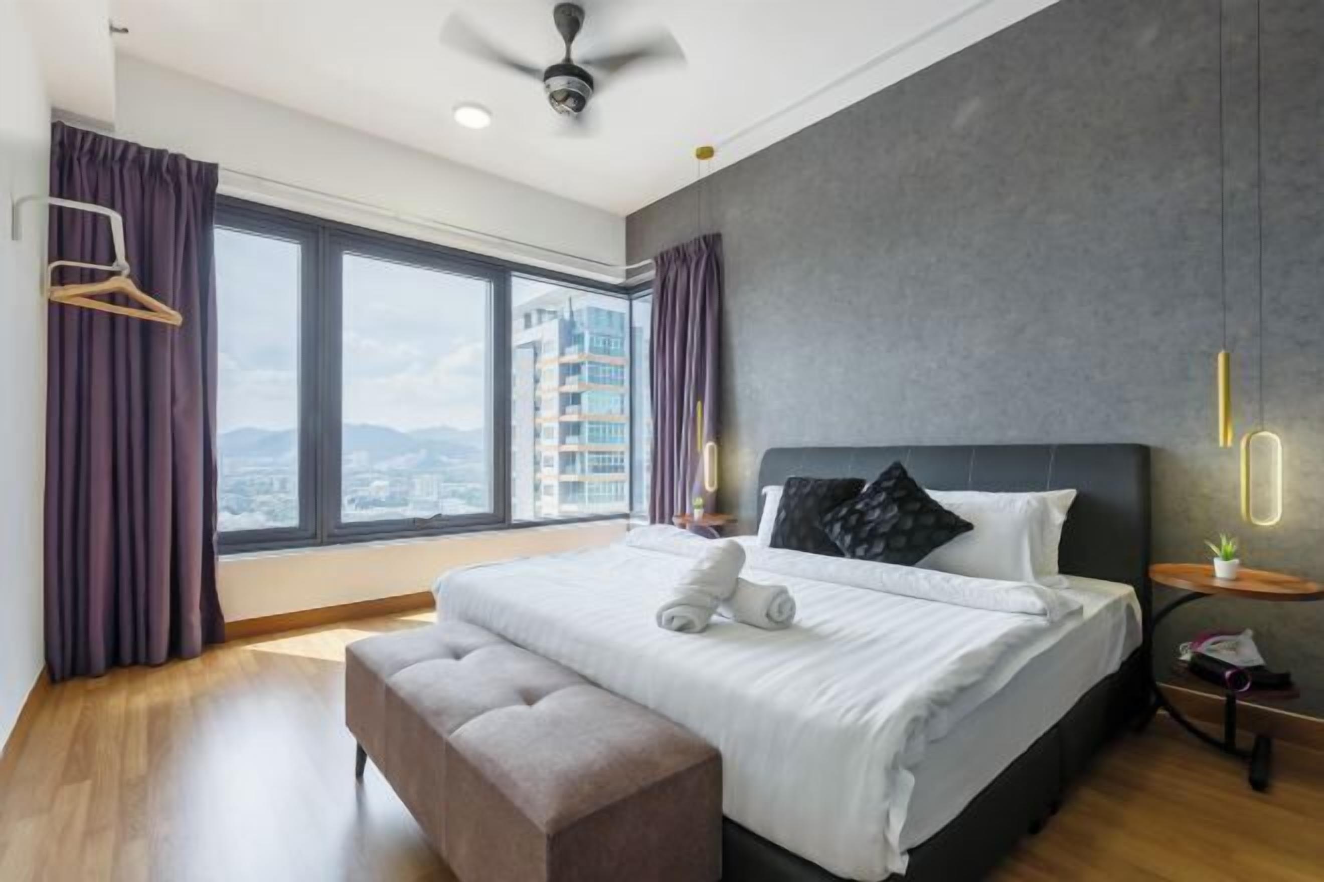 Individually decorated, individually furnished, blackout drapes