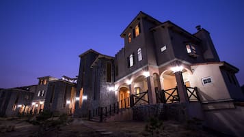 Front of property - evening/night